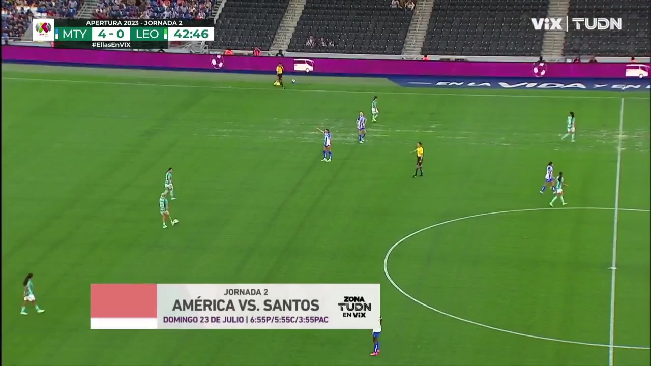 Mex MFW Monterrey (W) Vs Leon (W) 43 phút Vào, ghi bàn 5:0