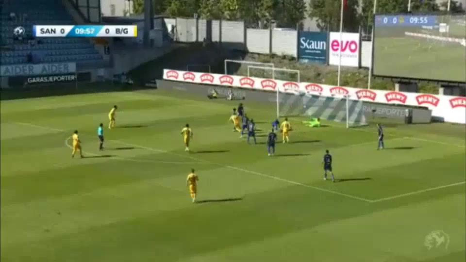 NOR D1 Sandefjord Vs Bodo Glimt 9 phút Vào, ghi bàn 0:1