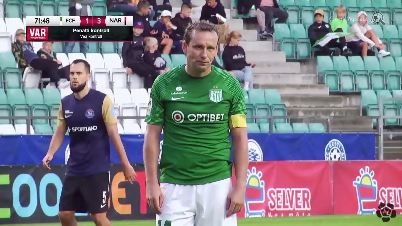 EST D1 FC Flora Tallinn Vs Trans Narva  Goal in 72 min, Score 1:4