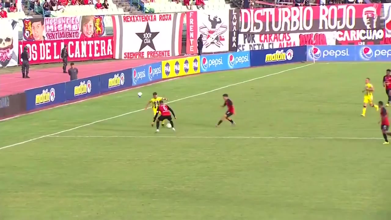 VEN D1 Caracas FC Vs Deportivo Tachira 42 phút Vào, ghi bàn 1:1