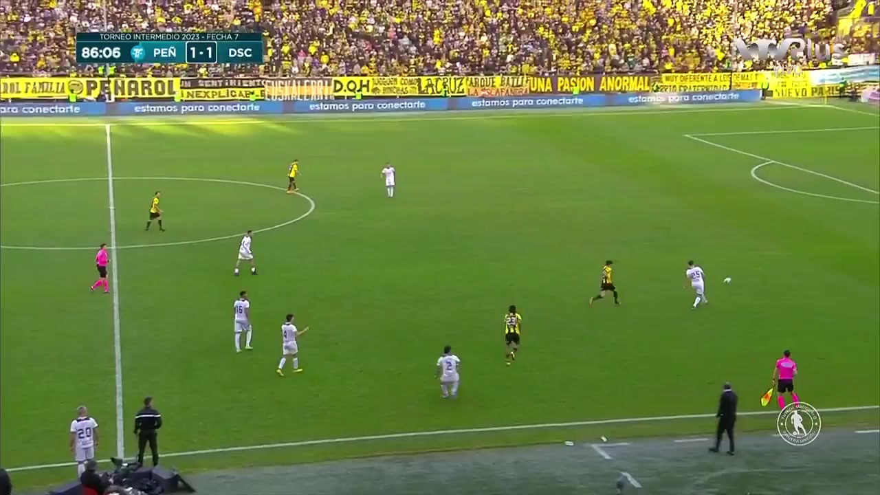 URU D1 CA Penarol Vs Defensor Sporting Montevideo 88 phút Vào, ghi bàn 2:1