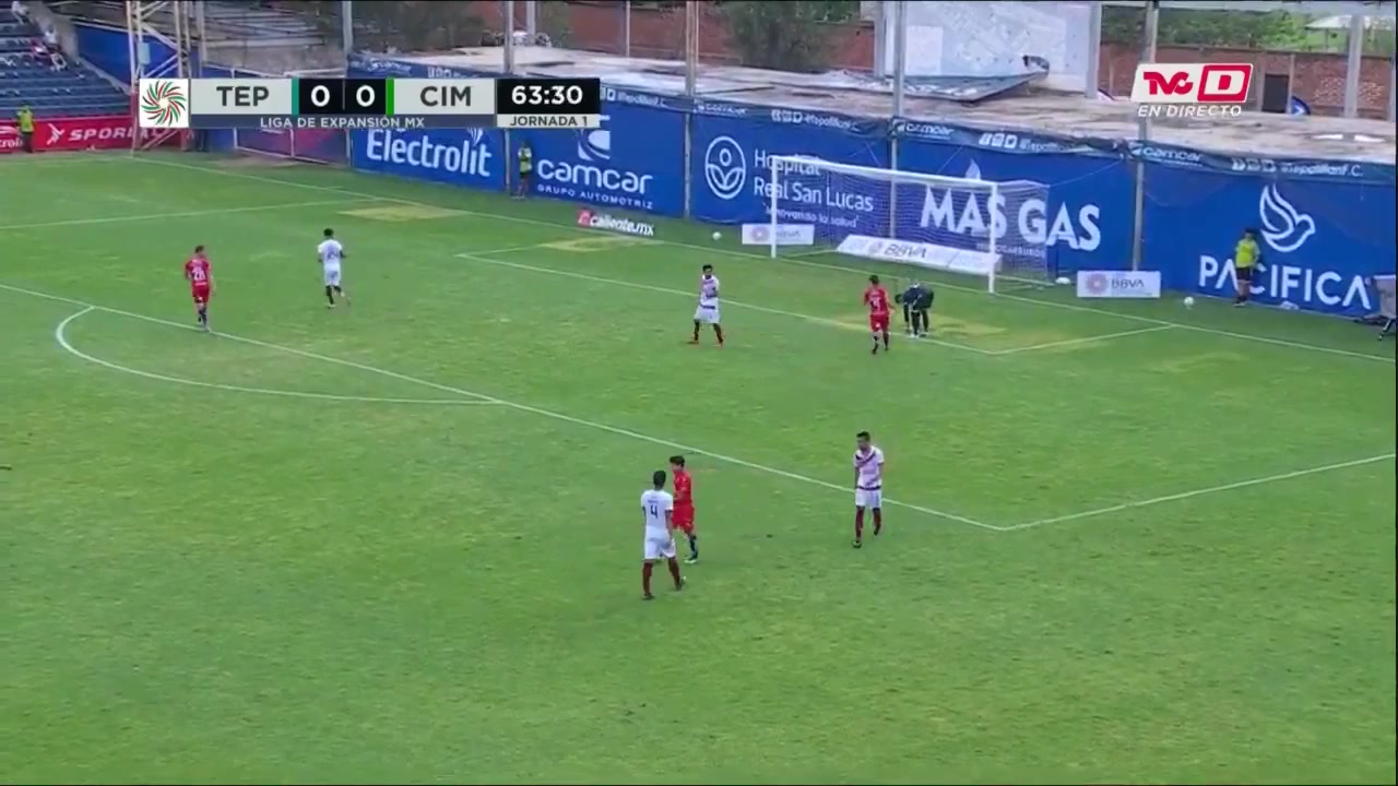 MEX D2 Tepatitlan de Morelos Vs Cimarrones de Sonora  Goal in 64 min, Score 0:1