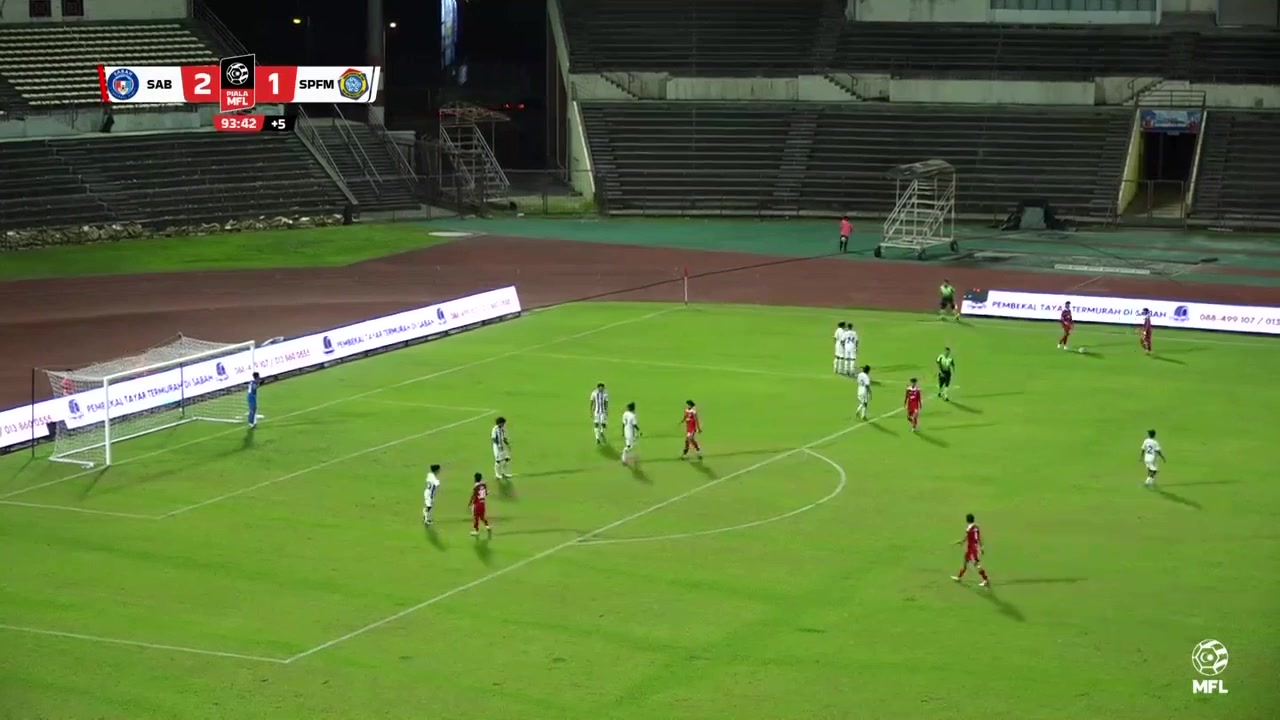 Horse MFL Cup Sabah U23 Vs FAM-MSN Project U23  Goal in 94 min, Score 3:1