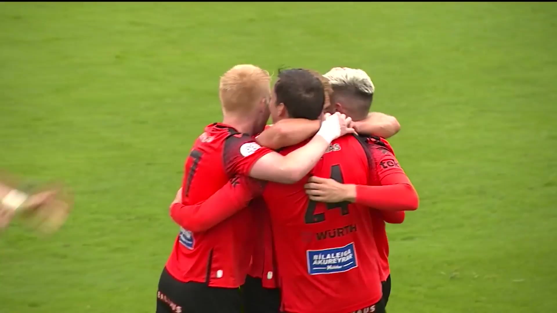 ICE PR Hafnarfjordur Vs Fylkir  Goal in 94 min, Score 2:3