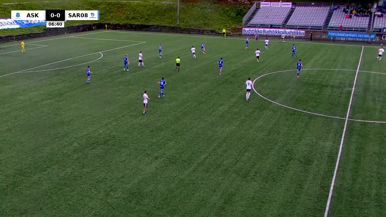 NOR D3 Asker Vs Sparta Sarpsborg B  Goal in 9 min, Score 3:0