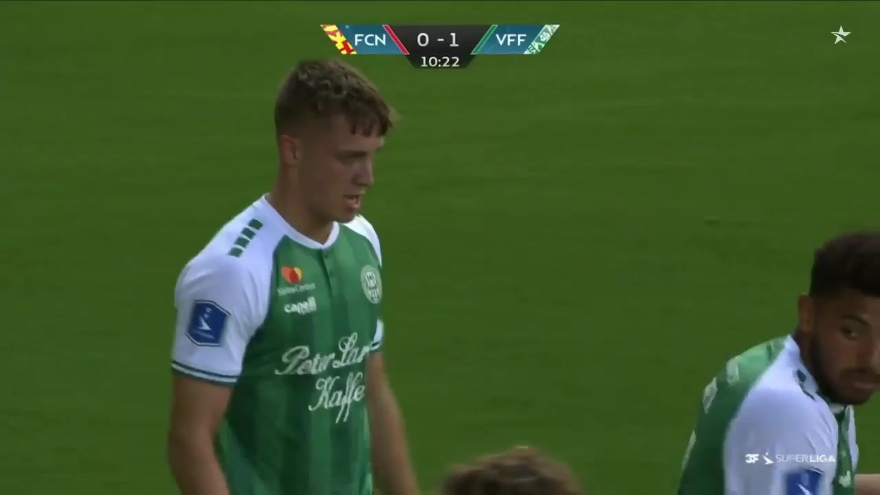 DEN SASL Nordsjaelland Vs Viborg 9 phút Vào, ghi bàn 0:1