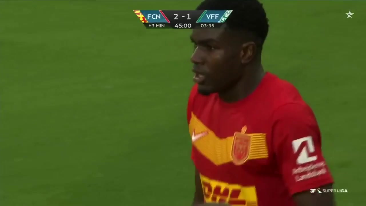 DEN SASL Nordsjaelland Vs Viborg 45+ phút Vào, ghi bàn 2:1