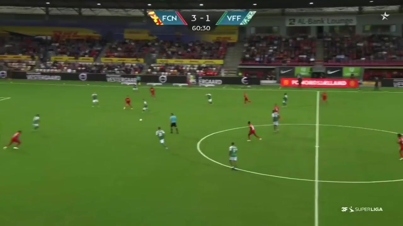 DEN SASL Nordsjaelland Vs Viborg 62 phút Vào, ghi bàn 4:1