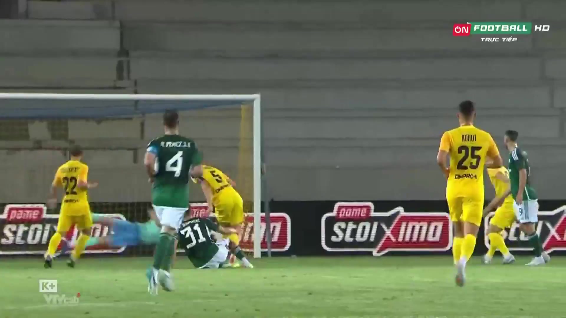 UEFA CL Dnipro-1 Vs Panathinaikos  Goal in 74 min, Score 0:2
