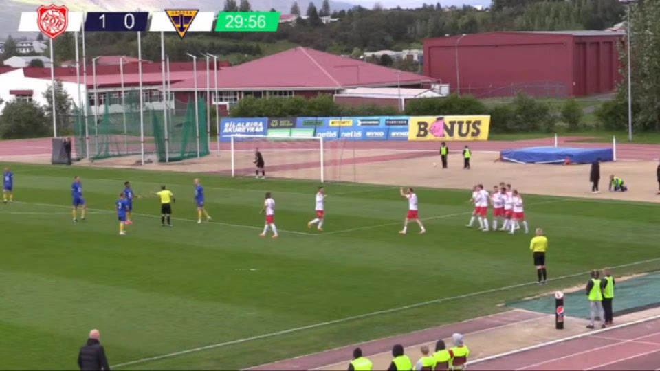 ICE D1 Thor Akureyri Vs Grotta Seltjarnarnes  Goal in 29 min, Score 1:0