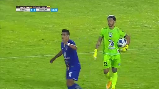 EC D2 Sociedad Deportivo Quito Vs SC Imbabura  Goal in 57 min, Score 1:2