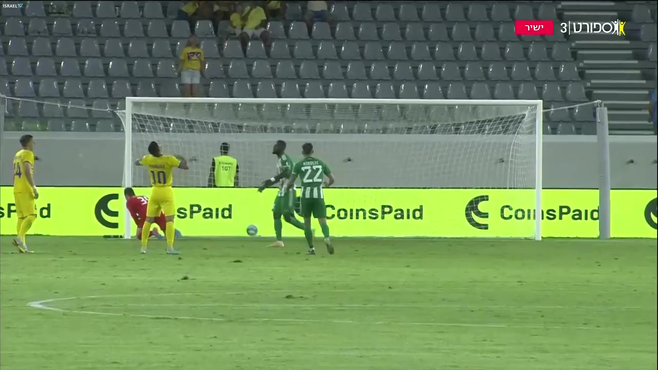 UEFA CL Aris Limassol Vs BATE Borisov  Goal in 16 min, Score 1:0