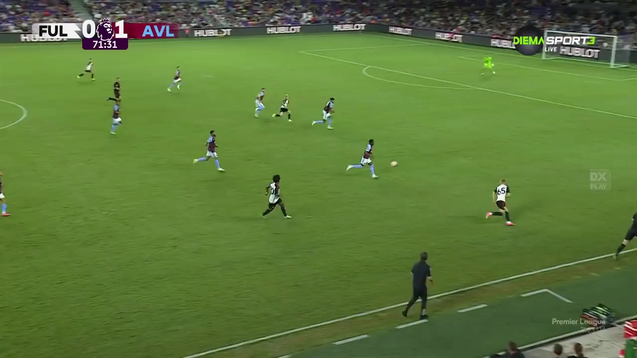 INT CF Fulham Vs Aston Villa 72 phút Vào, ghi bàn 0:2