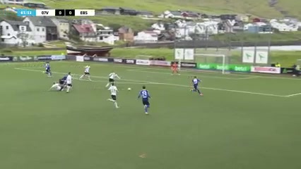 FAR D1 07 Vestur Sorvagur Vs EB Streymur  Goal in 41 min, Score 0:1