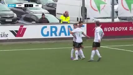FAR D1 07 Vestur Sorvagur Vs EB Streymur  Goal in 45 min, Score 1:1