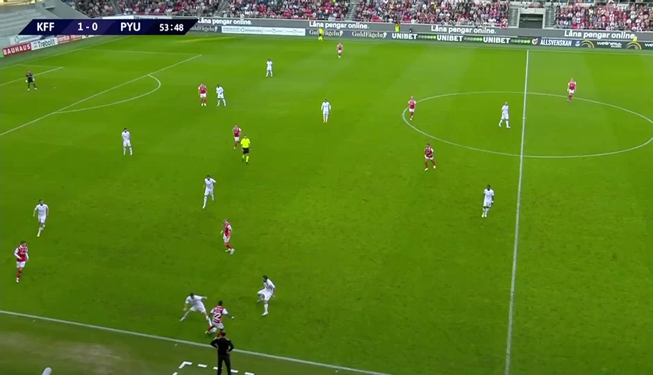 UEFA ECL Kalmar Vs FC Pyunik  Goal in 55 min, Score 1:1