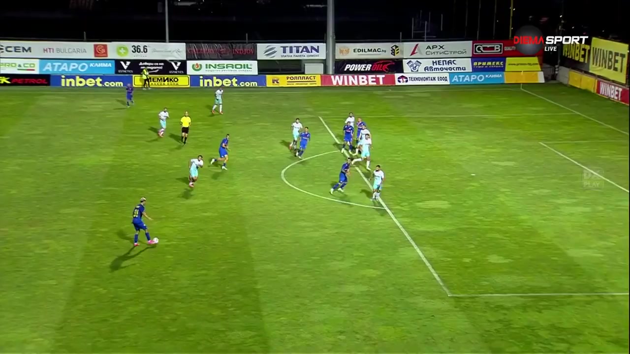 BUL D1 FK Levski Krumovgrad Vs Cherno More Varna  Goal in 24 min, Score 1:0
