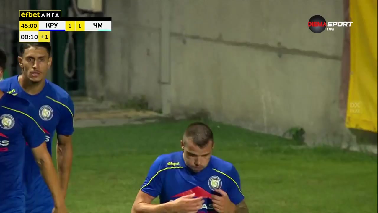 BUL D1 FK Levski Krumovgrad Vs Cherno More Varna  Goal in 44 min, Score 1:1