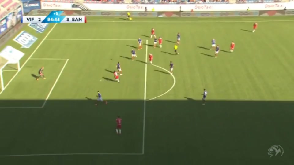 NOR D1 Valerenga Vs Sandefjord  Goal in 96 min, Score 2:3