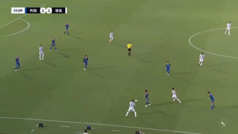 284 Machida Zelvia Vs Tokushima Vortis 34 skor gol , skor 1:1