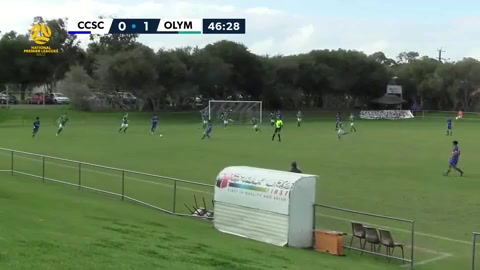 WAUS U20 Cockburn City U20 Vs Olympic Kingsway U20  Goal in 48 min, Score 0:2