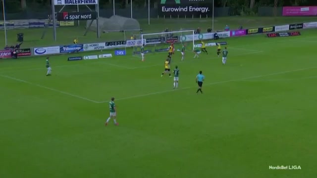 DEN D1 Hobro Vs Naestved 60 phút Vào, ghi bàn 1:2