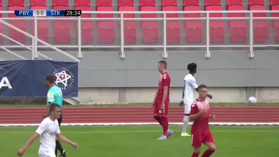 351 Povazska Bystrica Vs STK Samorin 29 skor gol , skor 1:0