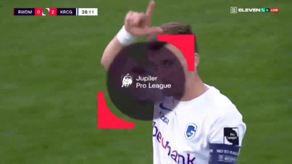 BEL D1 Jeunesse Molenbeek Vs Racing Genk 37 phút Vào, ghi bàn 0:2