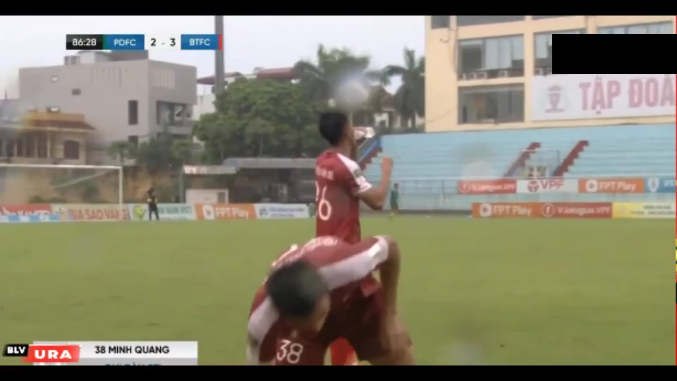 1248 TTBD Phu Dong Vs Binh Thuan 86 skor gol , skor 2:3