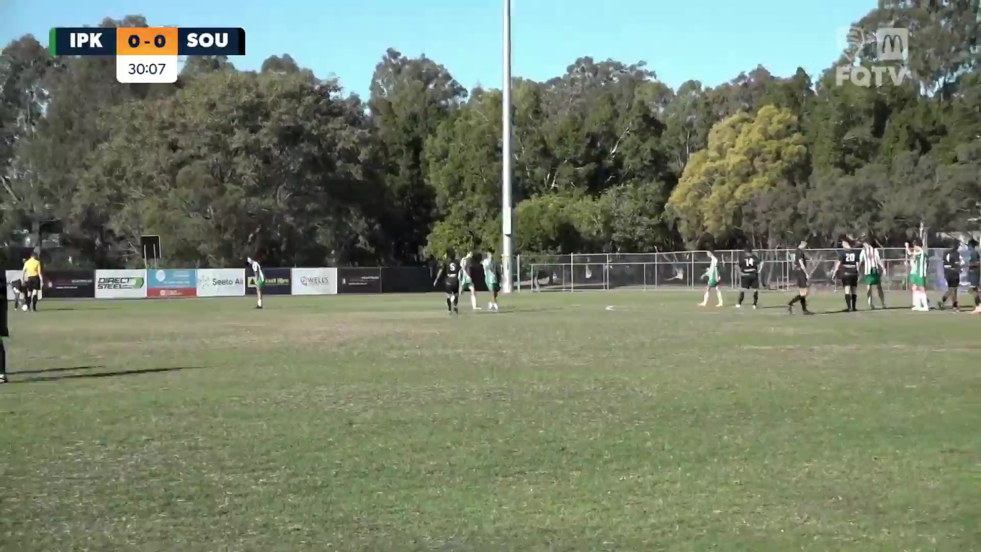 2334 Ipswich knights SC Vs Souths United 30 skor gol , skor 1:0