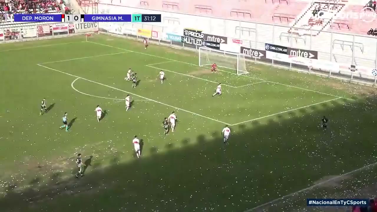 ARG D2 Deportivo Moron Vs Gimnasia Mendoza 31 phút Vào, ghi bàn 1:1