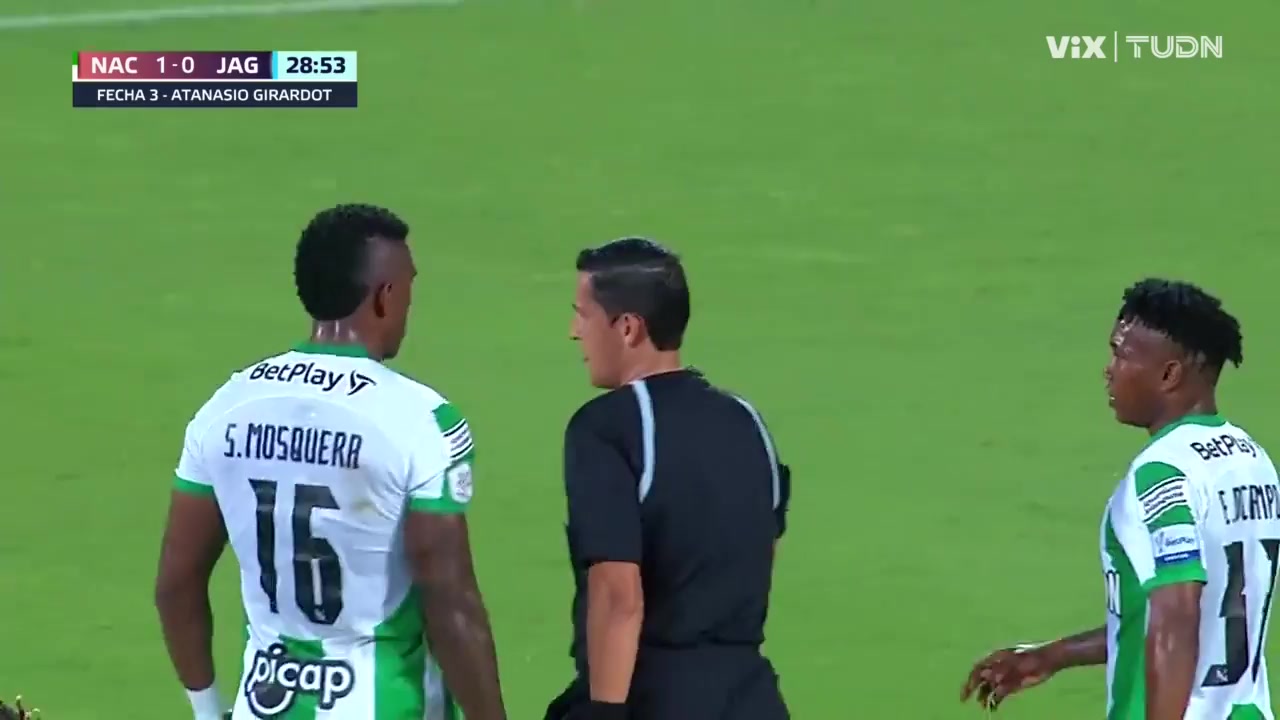 COL D1 Atletico Nacional Medellin Vs Jaguares de Cordoba 29 phút Vào, ghi bàn 1:1