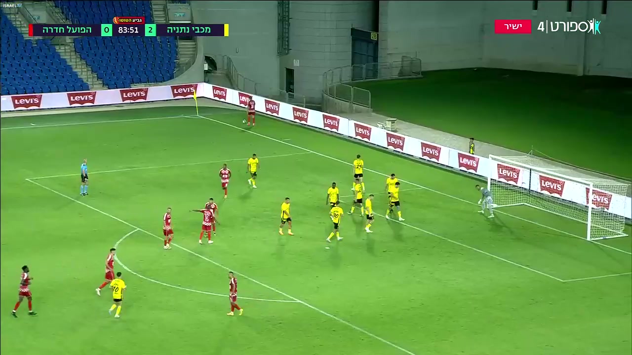 711 Maccabi Netanya Vs Hapoel Hadera 84 skor gol , skor 2:1