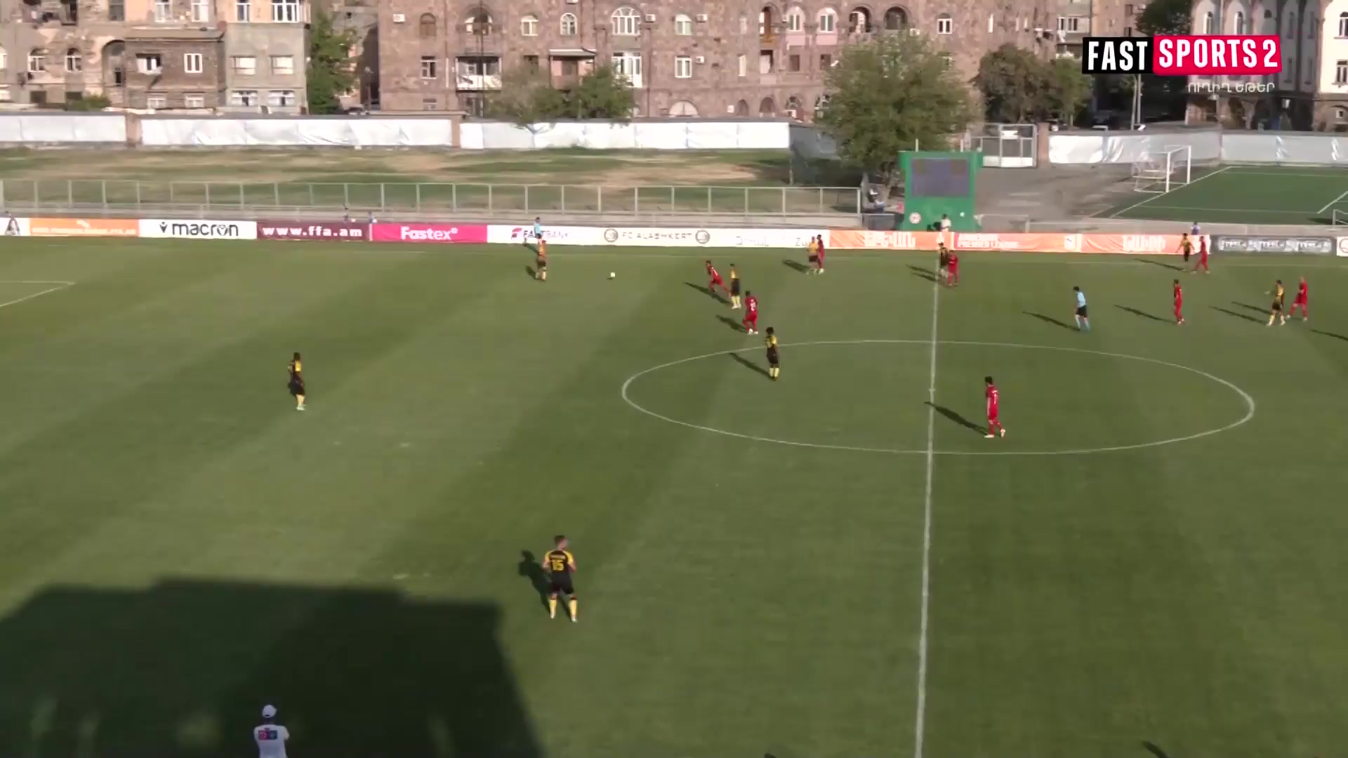 469 Alashkert Vs FC Pyunik 38 skor gol , skor 0:1