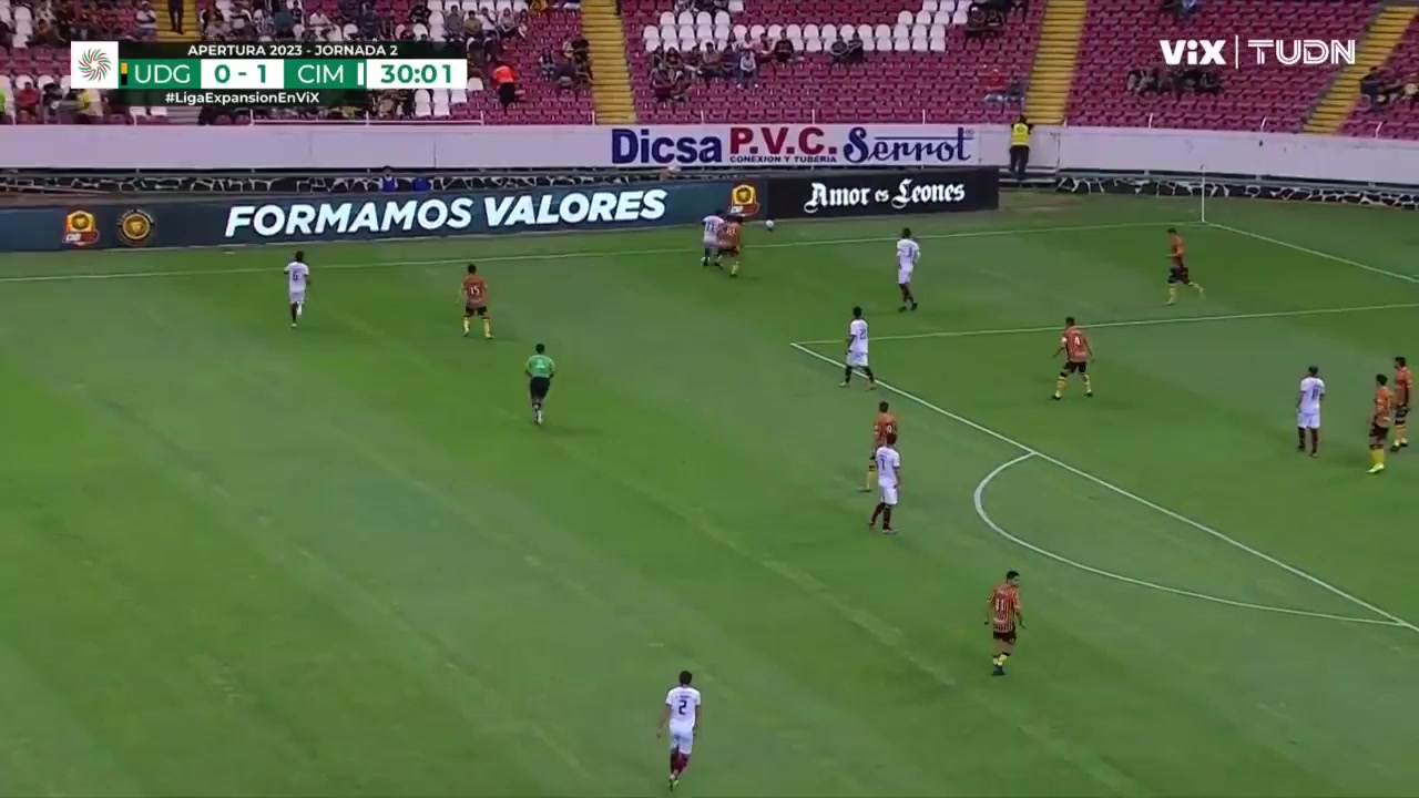 MEX D2 Leones Negros Vs Cimarrones de Sonora 31 phút Vào, ghi bàn 1:1