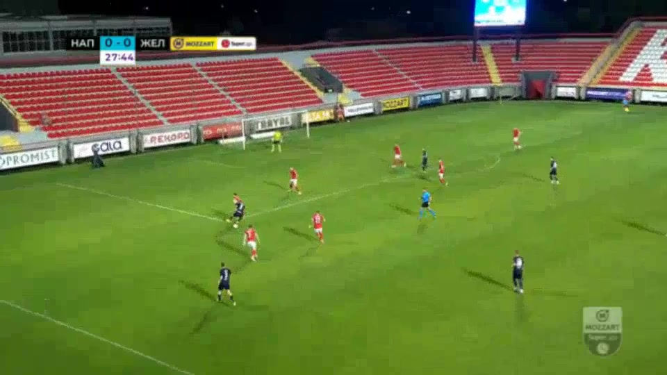 SER D1 FK Napredak Krusevac Vs FK Zeleznicar Pancevo  Goal in 28 min, Score 0:1