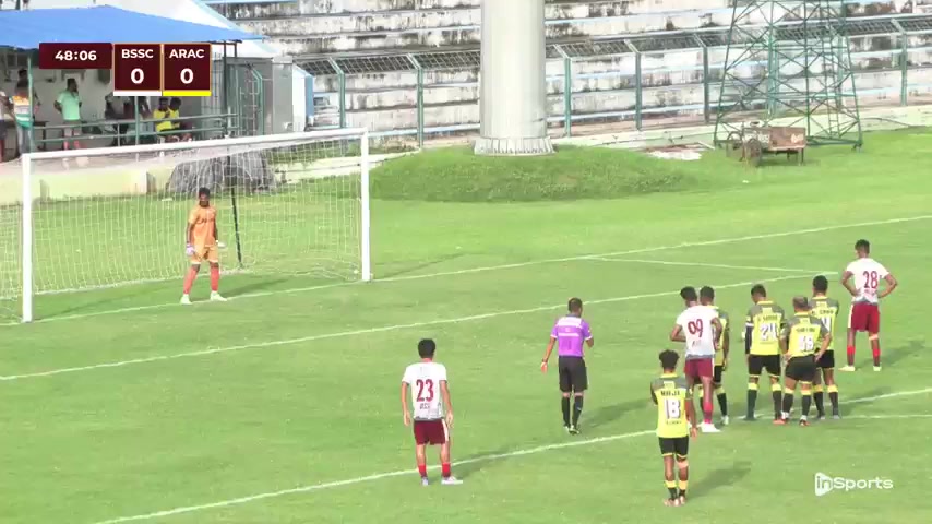 CCU L BSS Sporting Club Vs Rainbow SC  Goal in 48 min, Score 1:0