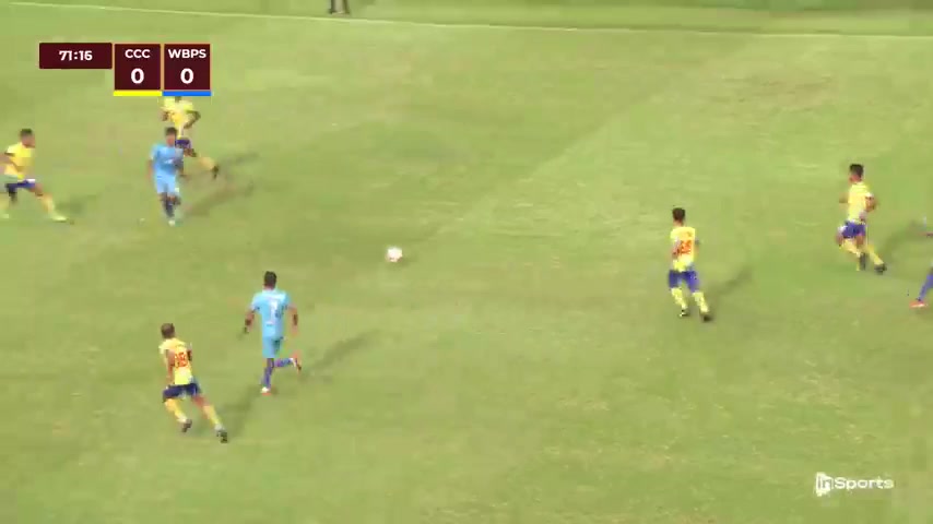 CCU L Calcutta Customs Vs West Bengal Police  Goal in 72 min, Score 0:1