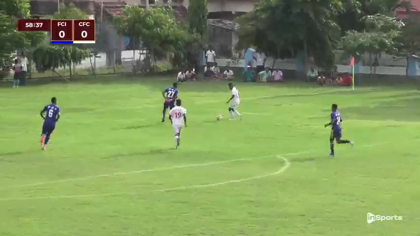 CCU L Indian Food Co. Vs Kolkata FC  Goal in 60 min, Score 0:1