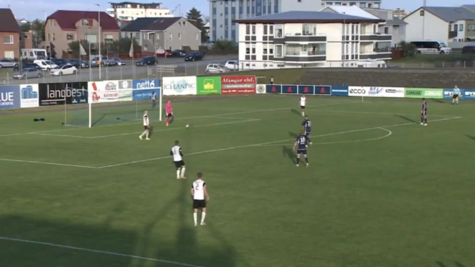 ICE PR Keflavik Vs Hafnarfjordur  Goal in 61 min, Score 1:2