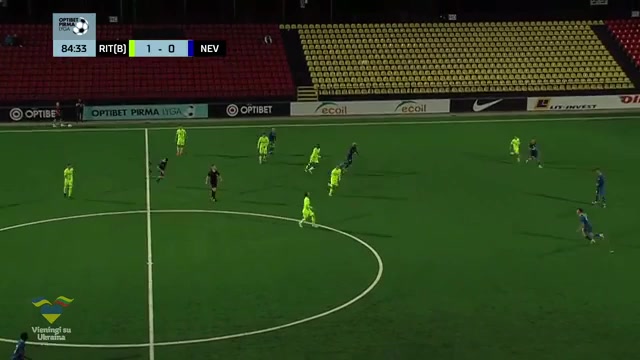 897 FK Riteriai B Vs Nevezis Kedainiai 85 skor gol , skor 2:0