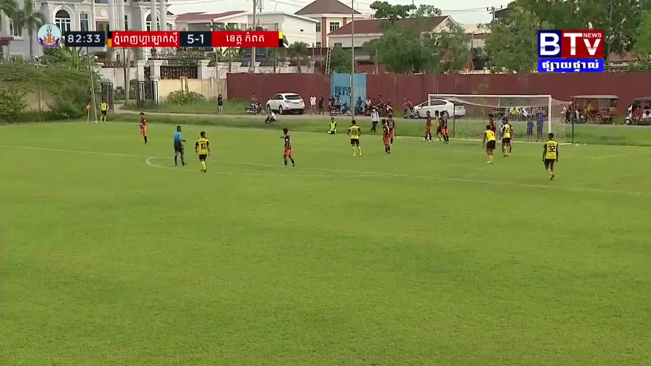 1822 Phnom Penh Galaxy FC Vs Kampot 83 skor gol , skor 5:2