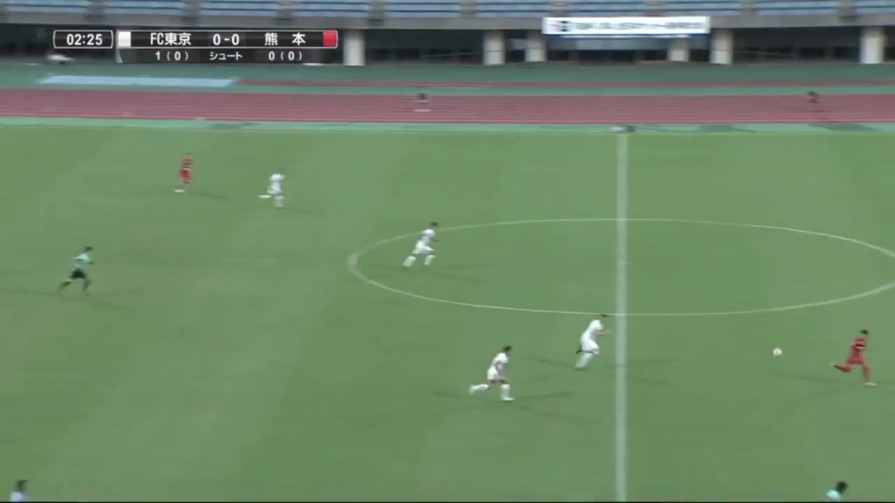 162 FC Tokyo Vs Roasso Kumamoto 4 skor gol , skor 0:1