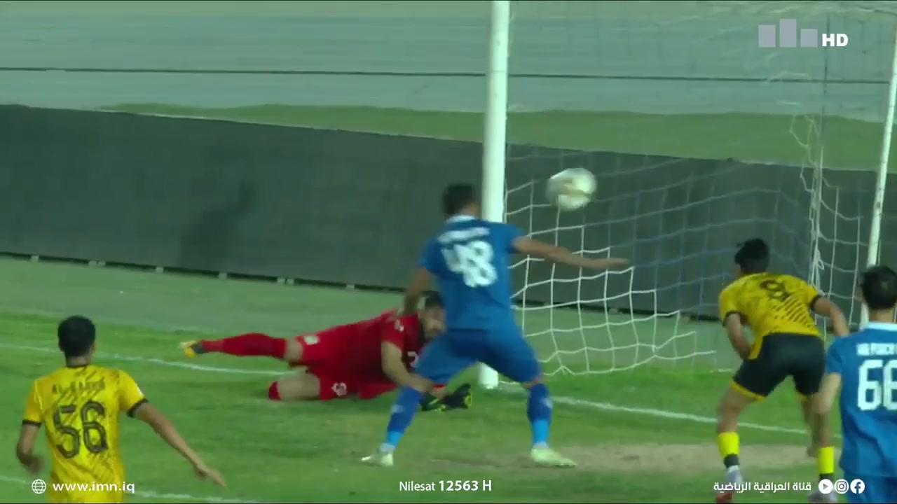 Iraq FA Cup Al Quwa Al Jawiya Vs Al Karkh  Goal in 58 min, Score 2:1