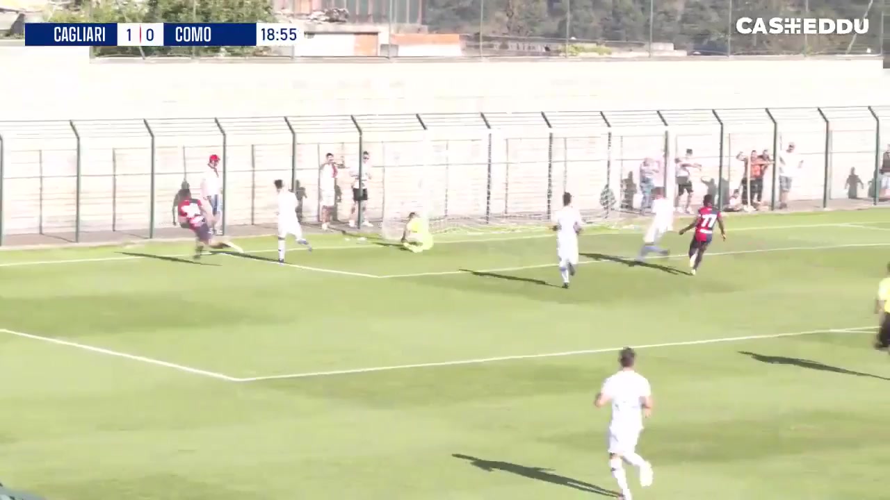 INT CF Cagliari Vs Como  Goal in 66 min, Score 1:1