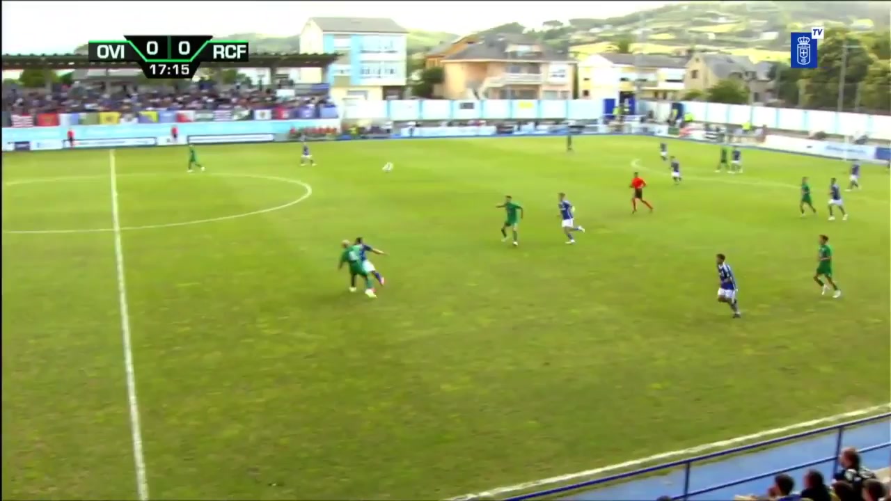 INT CF Racing de Ferrol Vs Real Oviedo  Goal in 18 min, Score 0:1