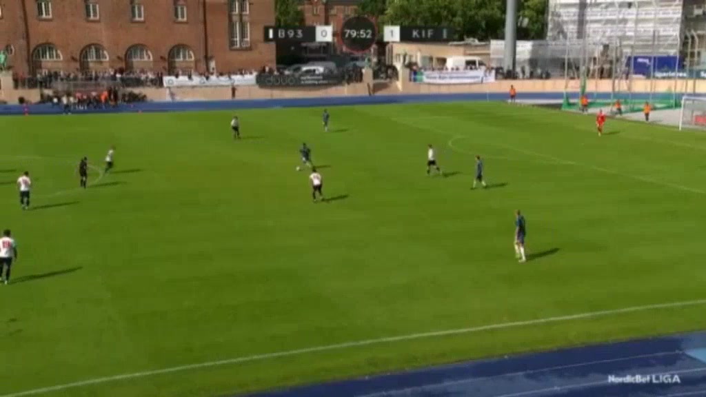 DEN D1 B93 Copenhagen Vs Kolding FC 82 phút Vào, ghi bàn 1:1