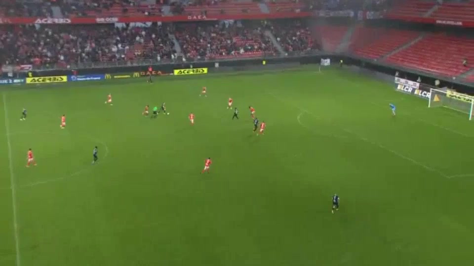 12 Valenciennes Vs AJ Auxerre 69 skor gol , skor 1:3