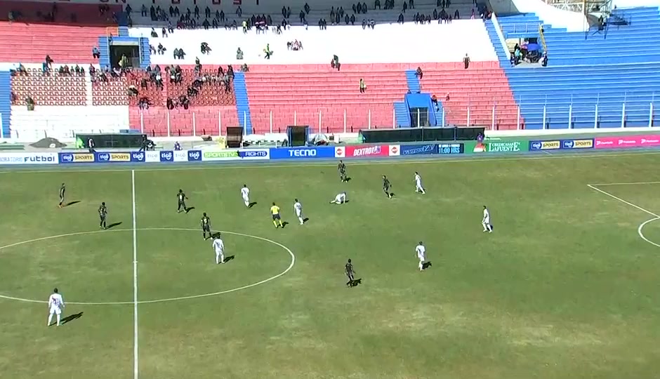 BO L1 Nacional Potosi Vs Vaca Diez  Goal in 5 min, Score 1:0