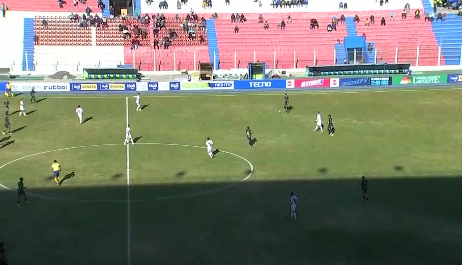 BO L1 Nacional Potosi Vs Vaca Diez  Goal in 56 min, Score 3:1